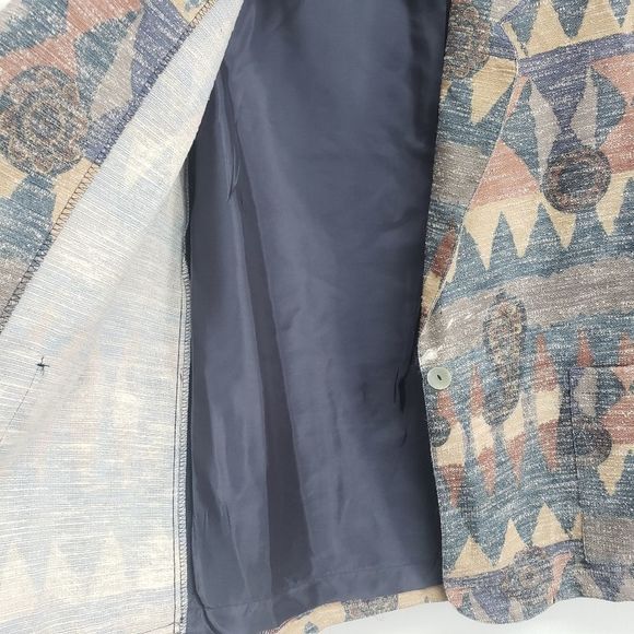 Vintage Raphael Lorenzo Southwest Jacket Blazer Size Large - Picture 7 of 13